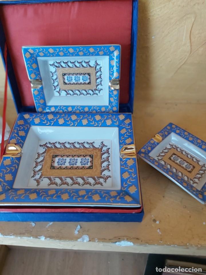 Antig&uuml;edades: CENICEROS PORCELANA CHINA - Foto 2