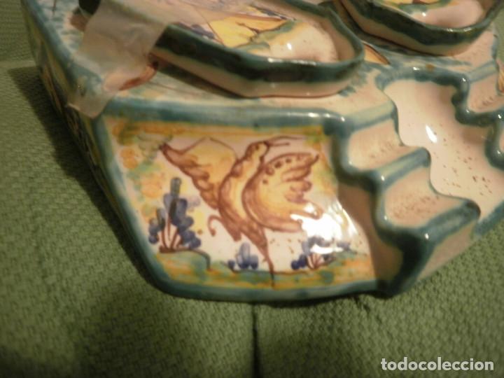 Antig&uuml;edades: Tintero de cer&aacute;mica. - Foto 6