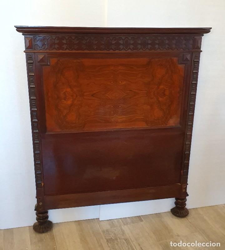 Antig&uuml;edades: CAMA , MADERA DE CASTA&Ntilde;O - Foto 2