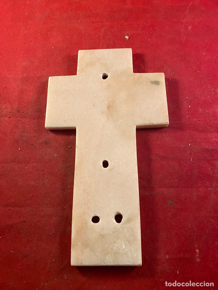 Antig&uuml;edades: Cruz de m&aacute;rmol - Foto 1