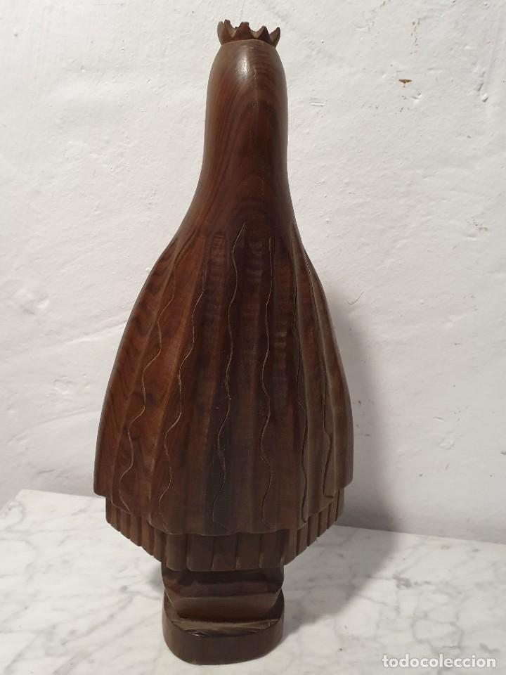Antig&uuml;edades: TALLA VIRGEN CON MENSULA - Foto 4