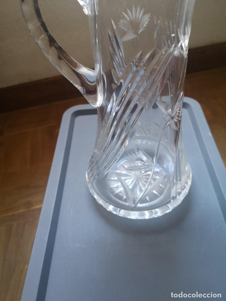 jarra de agua (cristal y plata) - Buy English crystal and glass on  todocoleccion