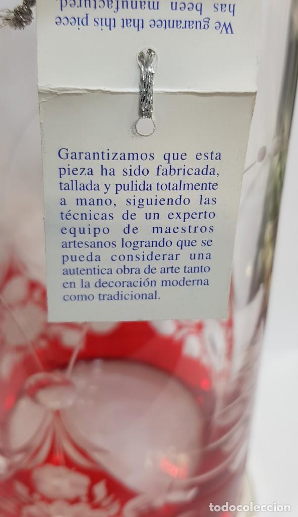 Antig&uuml;edades: Jarr&oacute;n de cristal y plata - Foto 5