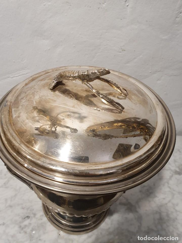 Antig&uuml;edades: CUBITERA BA&Ntilde;O DE PLATA - Foto 5