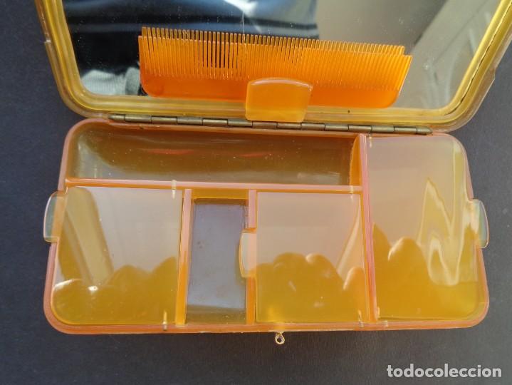 Antig&uuml;edades: PEQUE&Ntilde;O NECESER DE SIMIL DE AMBAR - Foto 4