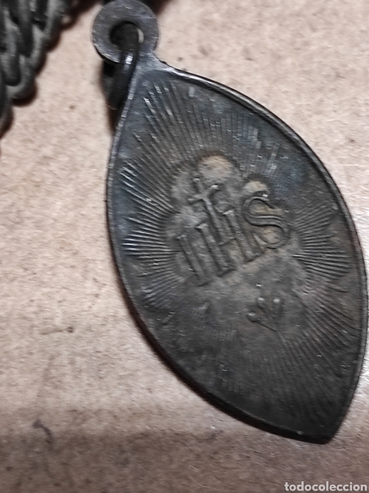 Antig&uuml;edades: Rosario muy antiguo en bronce - Foto 3