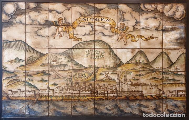 Antig&uuml;edades: Cuadro de Sitges - Foto 1