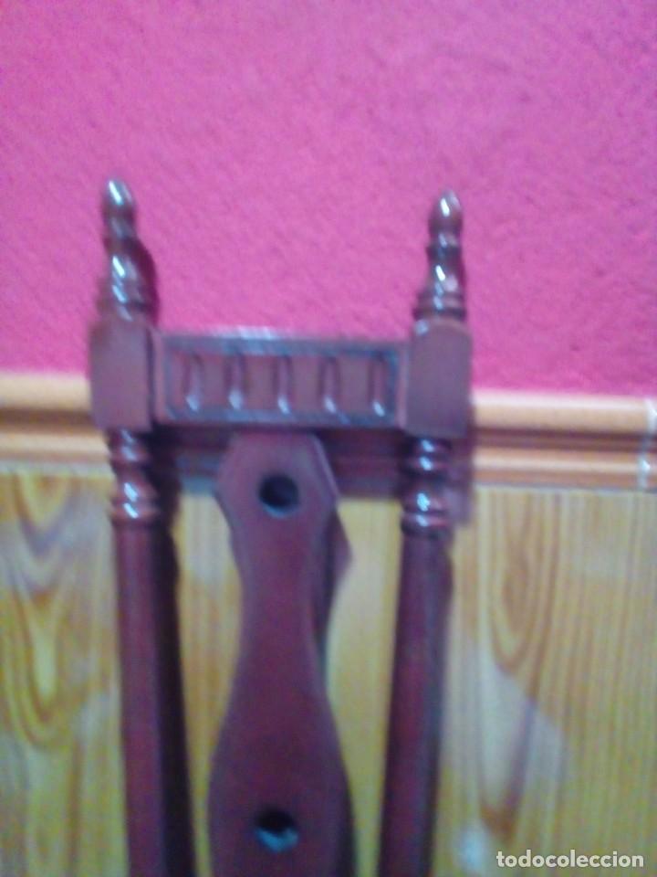 Antig&uuml;edades: sillas rusticas con respaldo alto - Foto 3