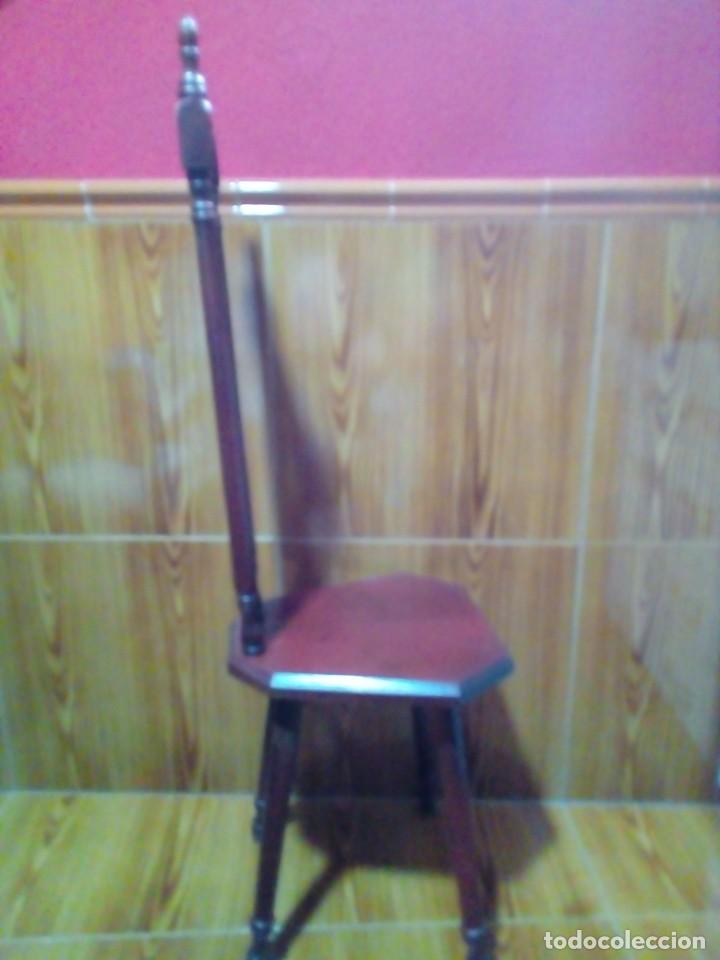 Antig&uuml;edades: sillas rusticas con respaldo alto - Foto 6