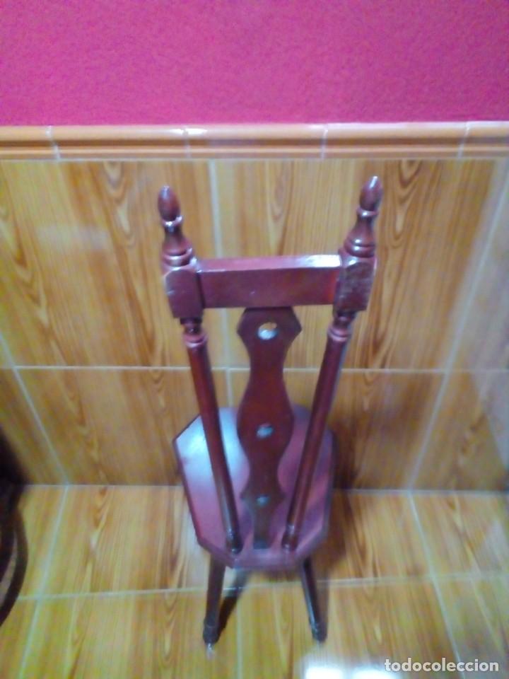 Antig&uuml;edades: sillas rusticas con respaldo alto - Foto 7