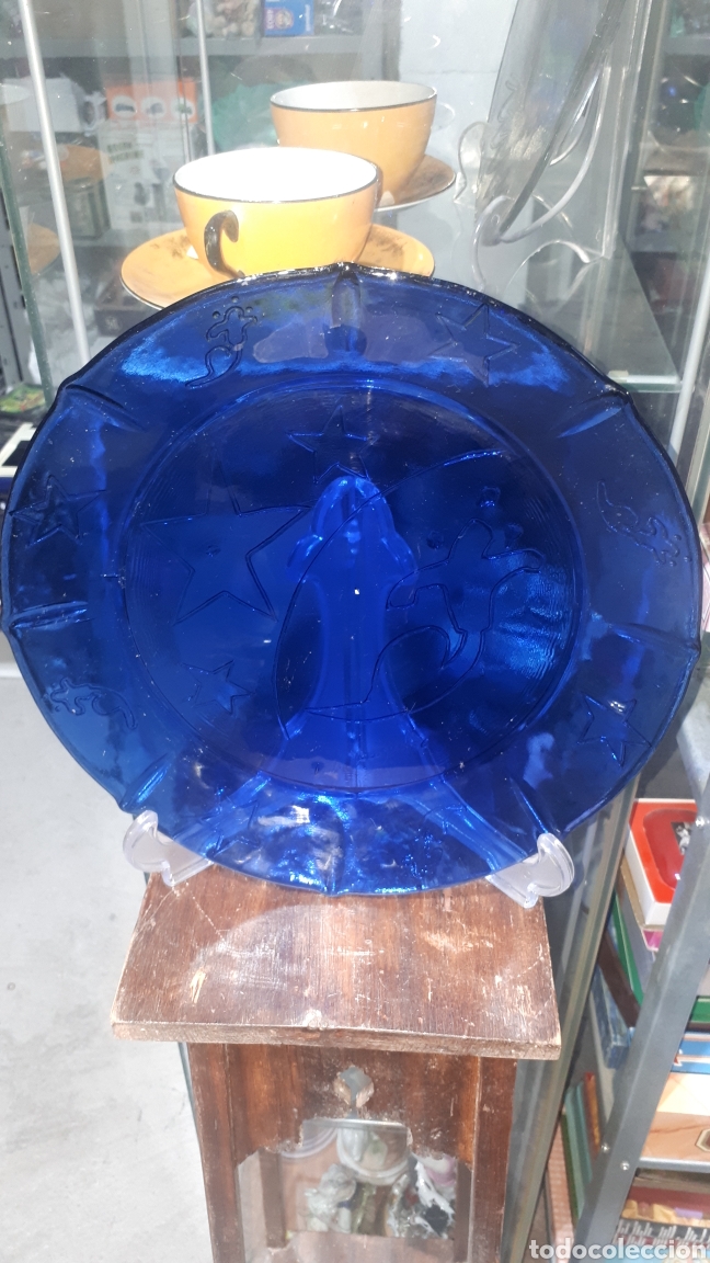 Antiquit&eacute;s: Plato hondo o ensaladera conmemorativa MENGUAL 96