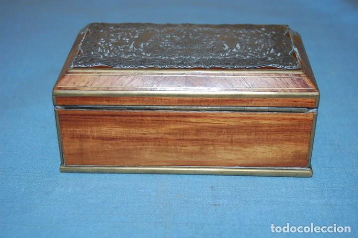 Antig&uuml;edades: CAJA CON MARQUETERIA - Foto 5