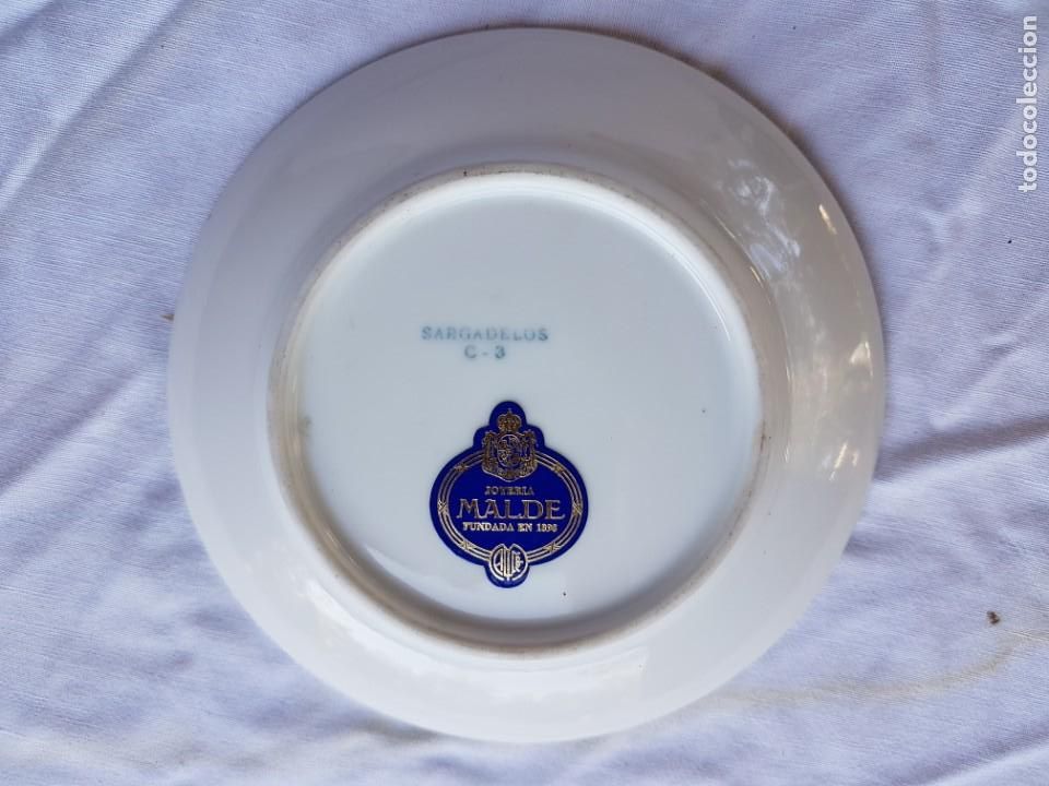 Antig&uuml;edades: Plato porcelana sargadelos - Foto 2