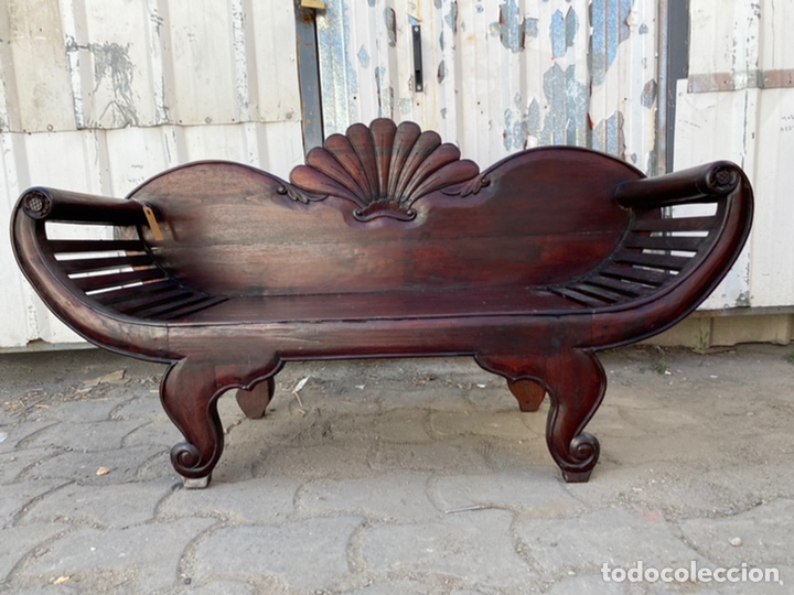 Antig&uuml;edades: Divan / sofa vintage sur africano - Foto 2