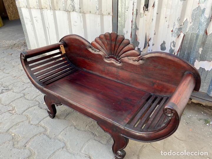 Antig&uuml;edades: Divan / sofa vintage sur africano - Foto 12
