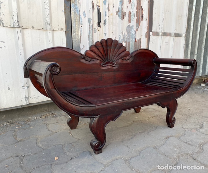 Antig&uuml;edades: Divan / sofa vintage sur africano - Foto 16