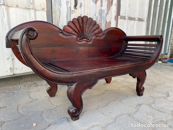 Antig&uuml;edades: Divan / sofa vintage sur africano - Foto 17