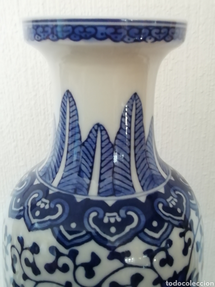 Antig&uuml;edades: Jarr&oacute;n japones azul cobalto - Foto 2
