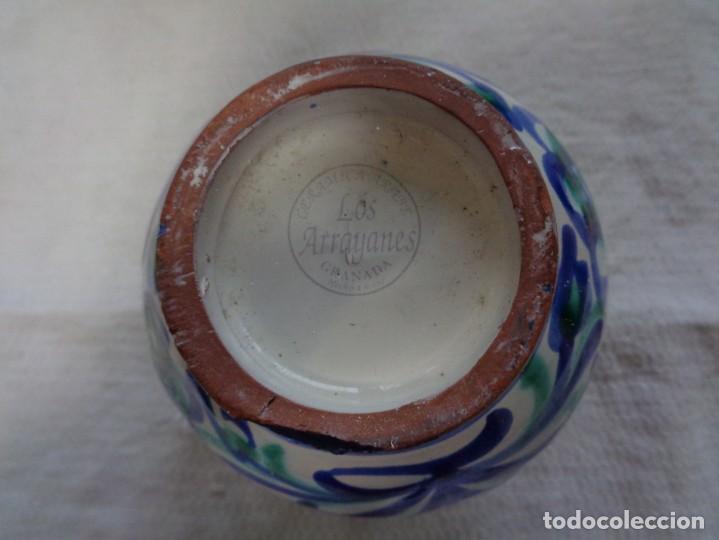 Antig&uuml;edades: JARR&Oacute;N DE CER&Aacute;MICA &Aacute;RABE DE LOS ARRAYANES, GRANADA. 15,5 Cm. - Foto 4