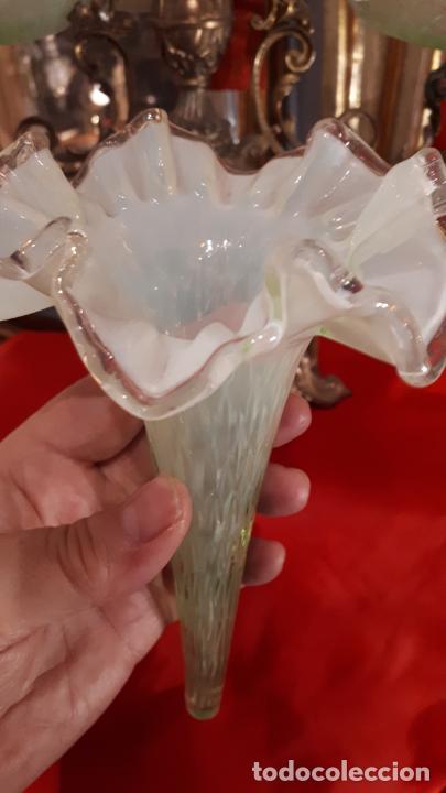 Antig&uuml;edades: Centro de cristal y Calamina. Siglo XIX. - Foto 8