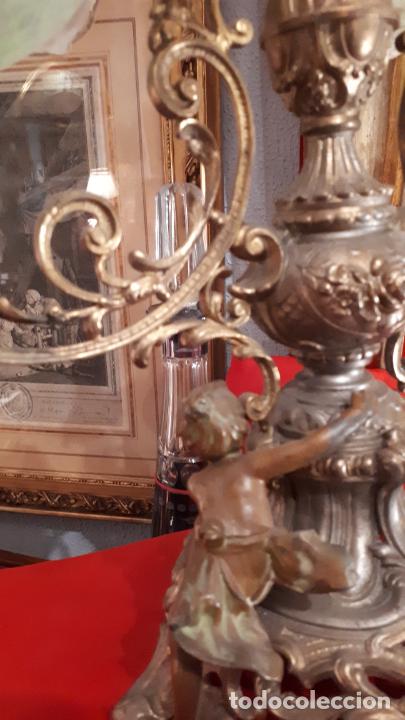 Antig&uuml;edades: Centro de cristal y Calamina. Siglo XIX. - Foto 11