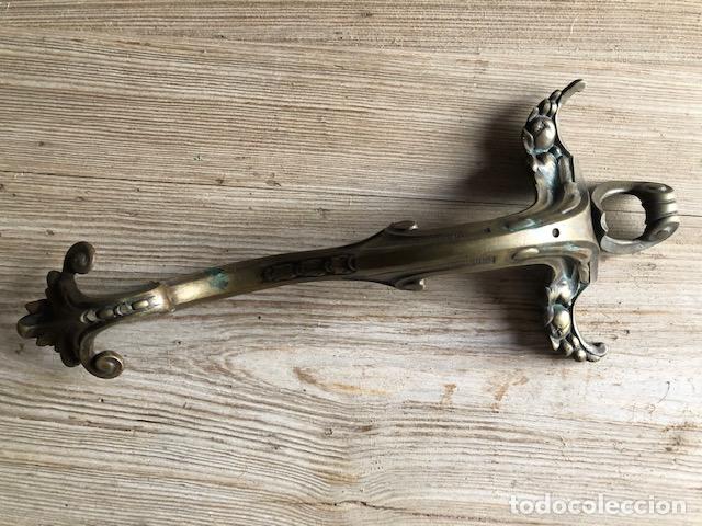 Antig&uuml;edades: pieza bronce, l&aacute;mpara o aplique - Foto 1