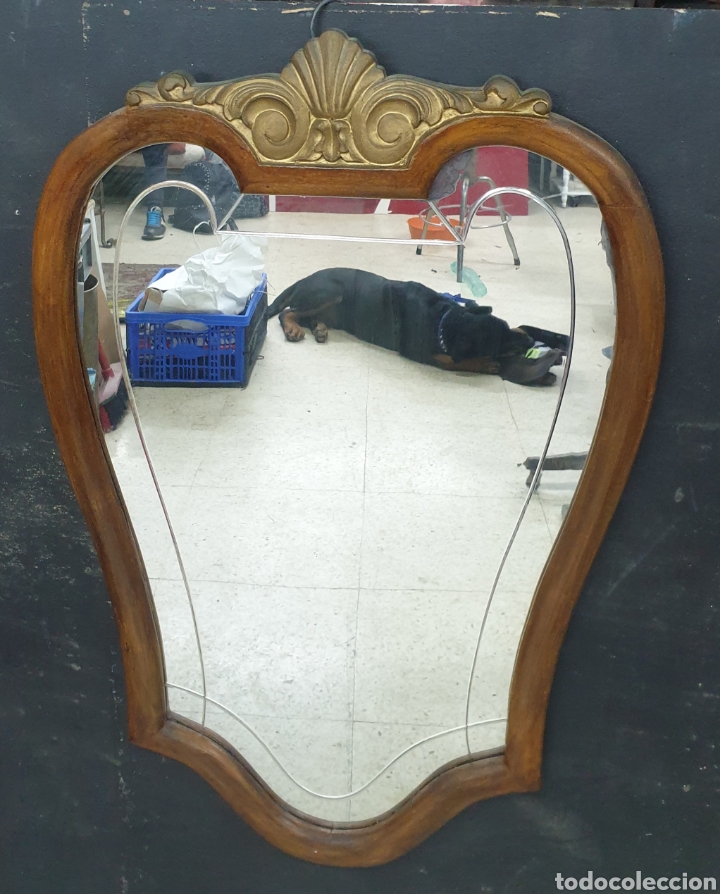 Antig&uuml;edades: Espejo de pasillo - Foto 2