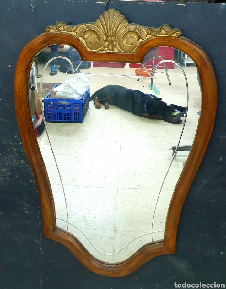 Antig&uuml;edades: Espejo de pasillo - Foto 1