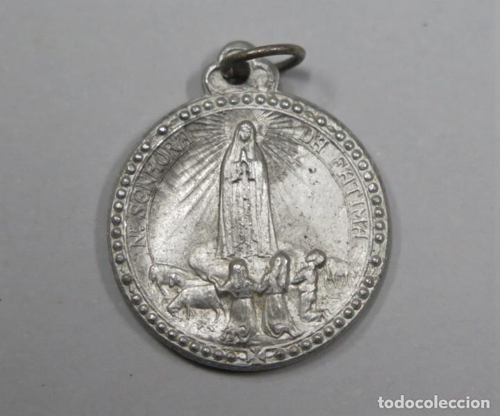 Antig&uuml;edades: MEDALLA. FATIMA. SAGRADO CORAZON - Foto 1