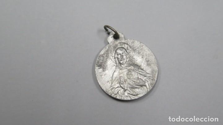 Antig&uuml;edades: MEDALLA. FATIMA. SAGRADO CORAZON - Foto 2