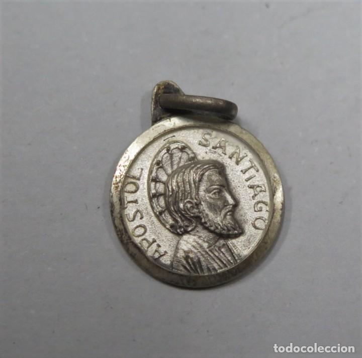 Antig&uuml;edades: MEDALLA SANTIAGO APOSTOL. PLATA? - Foto 1