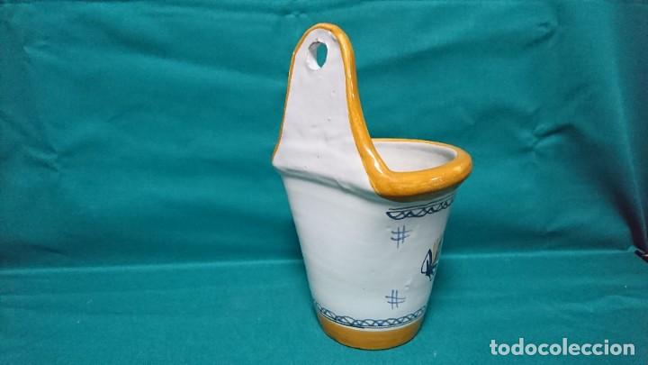 Antig&uuml;edades: MACETERO DE PORCELANA TALAVERA MAVE - Foto 2