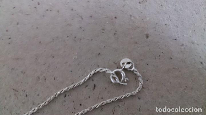 Antig&uuml;edades: COLGANTE DE DELFIN Y CADENA DE 925 plata - Foto 4