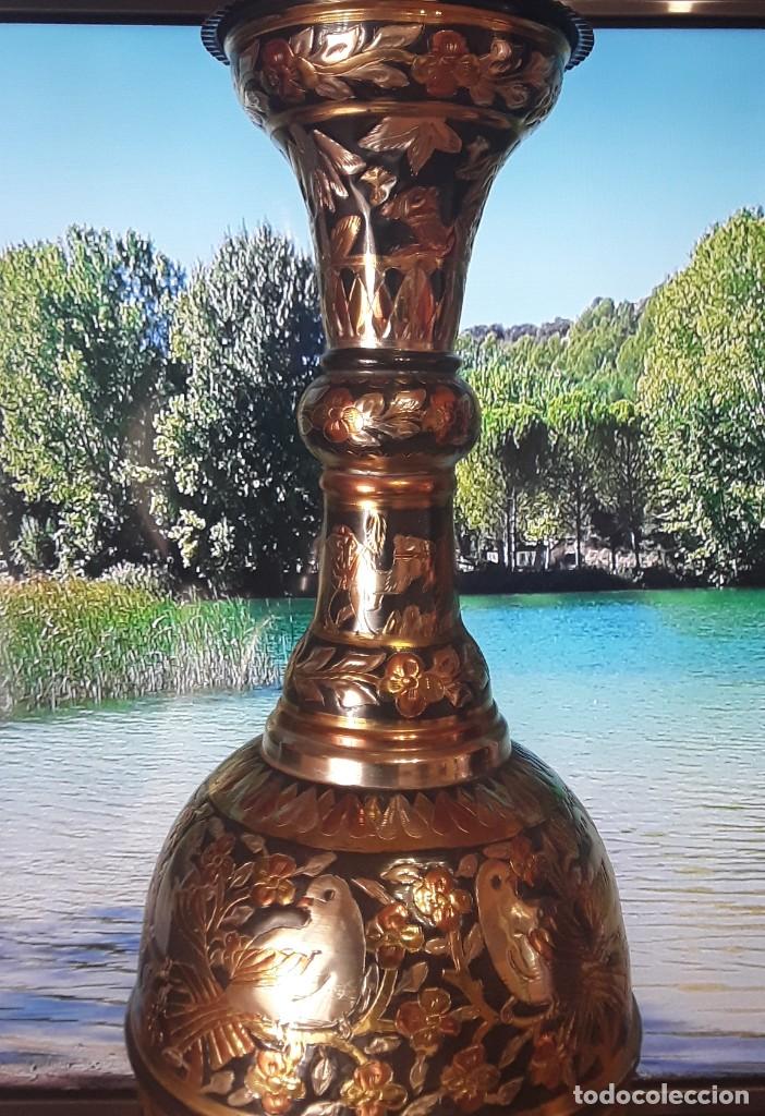 Antig&uuml;edades: Jarrones decorados en cobre - Foto 4