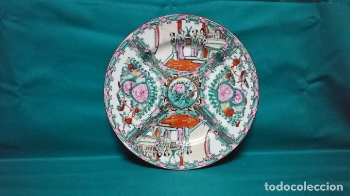 Antig&uuml;edades: PLATO DE PORCELANA CHINA - Foto 1
