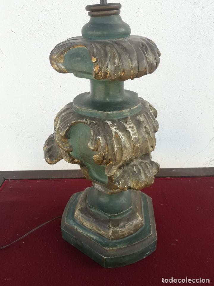 Antig&uuml;edades: Aplique madera tallado - Foto 1