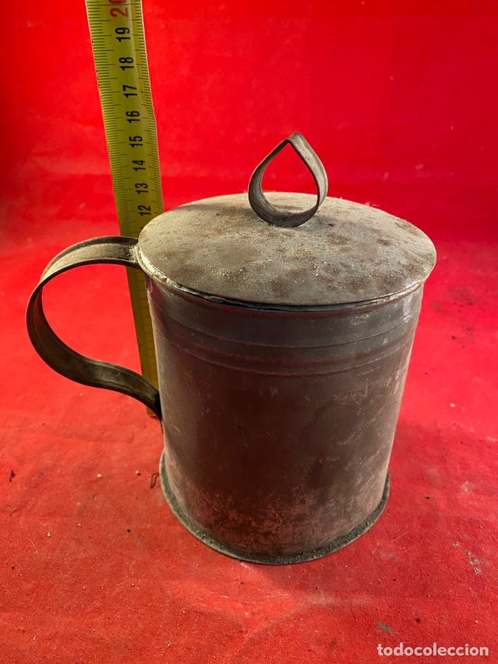 Antig&uuml;edades: Recipiente de metal - Foto 3