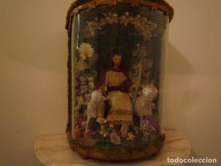 Antig&uuml;edades: Urna con Buen Pastor - Foto 2