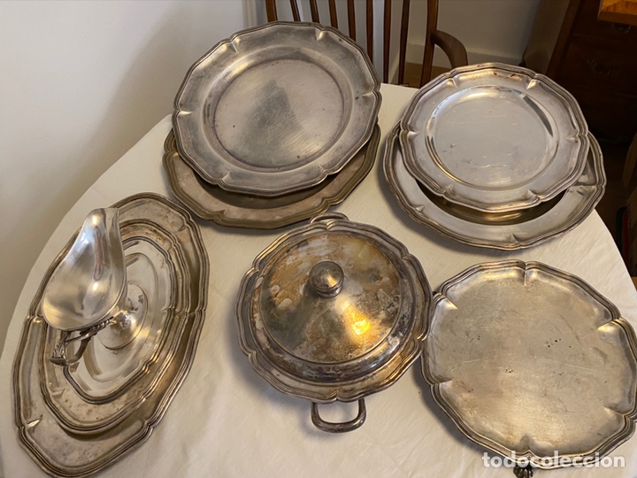Antig&uuml;edades: Menaje plata - Foto 19