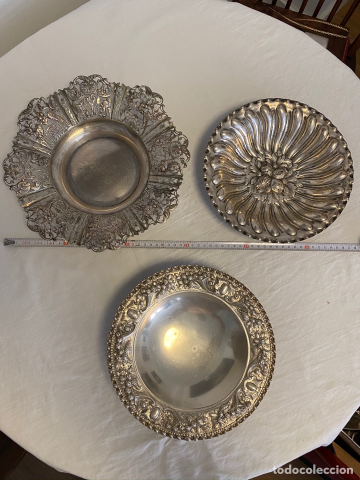 Antig&uuml;edades: Menaje plata - Foto 32