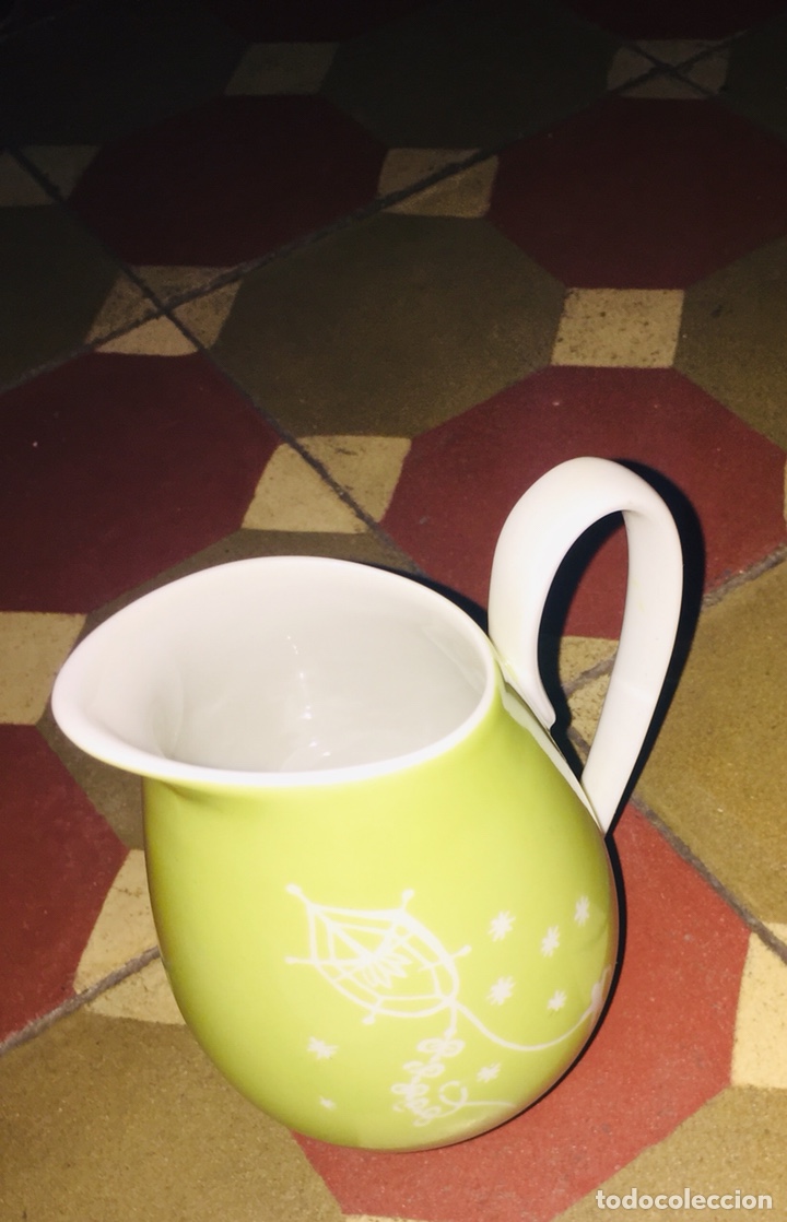 Antig&uuml;edades: Juego Caf&eacute;/T&eacute; Bidasoa Verde - Foto 7