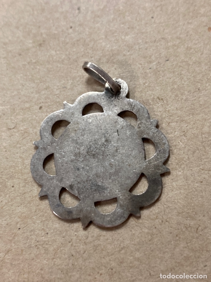 Antig&uuml;edades: Medalla de plata de San Benito de Nursia - Foto 2