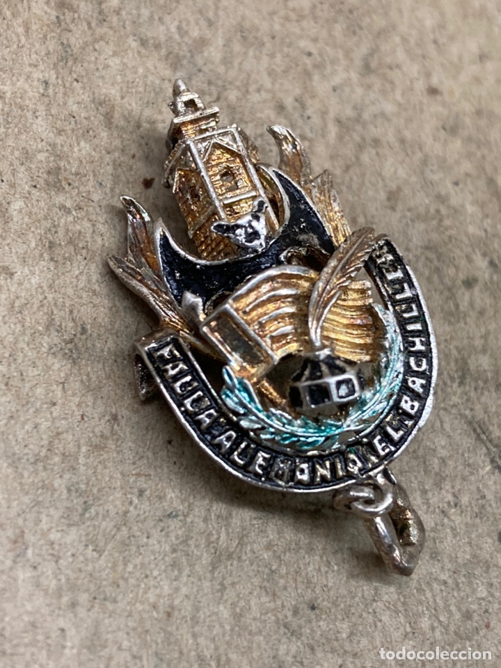 Antig&uuml;edades: Broche de plata fallero - Foto 1