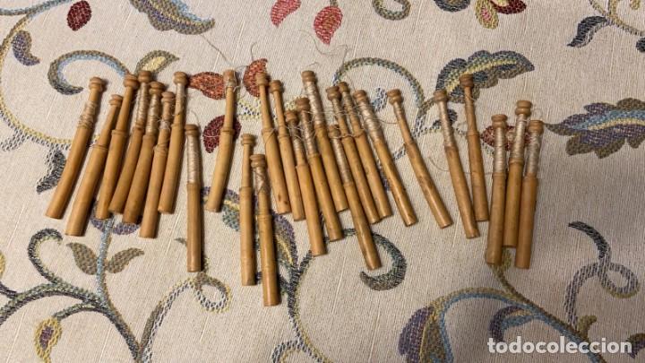 Antig&uuml;edades: MUNDILLO Y BOLILLOS - Foto 2
