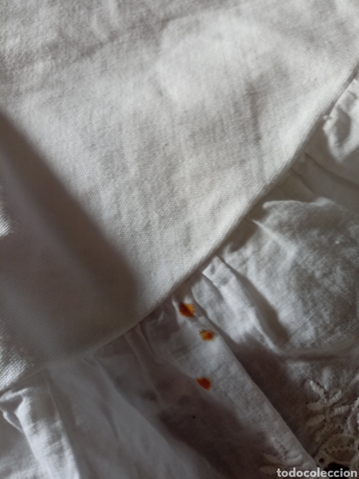 Antig&uuml;edades: Antigua capa de bebe con capucha - Foto 6