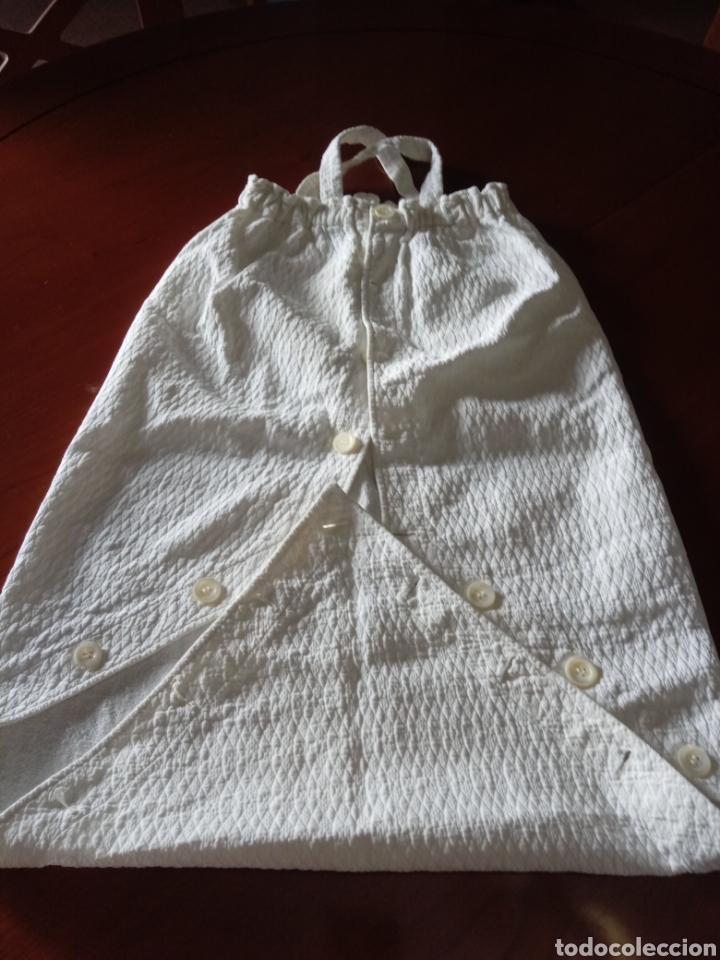 Antig&uuml;edades: Saco de bebe muy antiguo - Foto 4