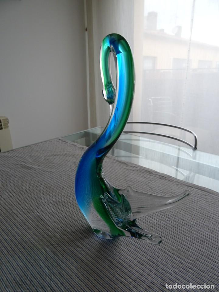 Antig&uuml;edades: Cisne de cristal de murano - Foto 3