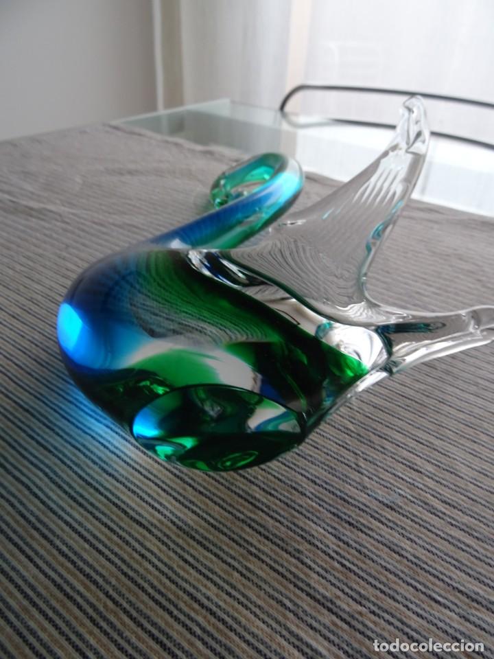 Antig&uuml;edades: Cisne de cristal de murano - Foto 10