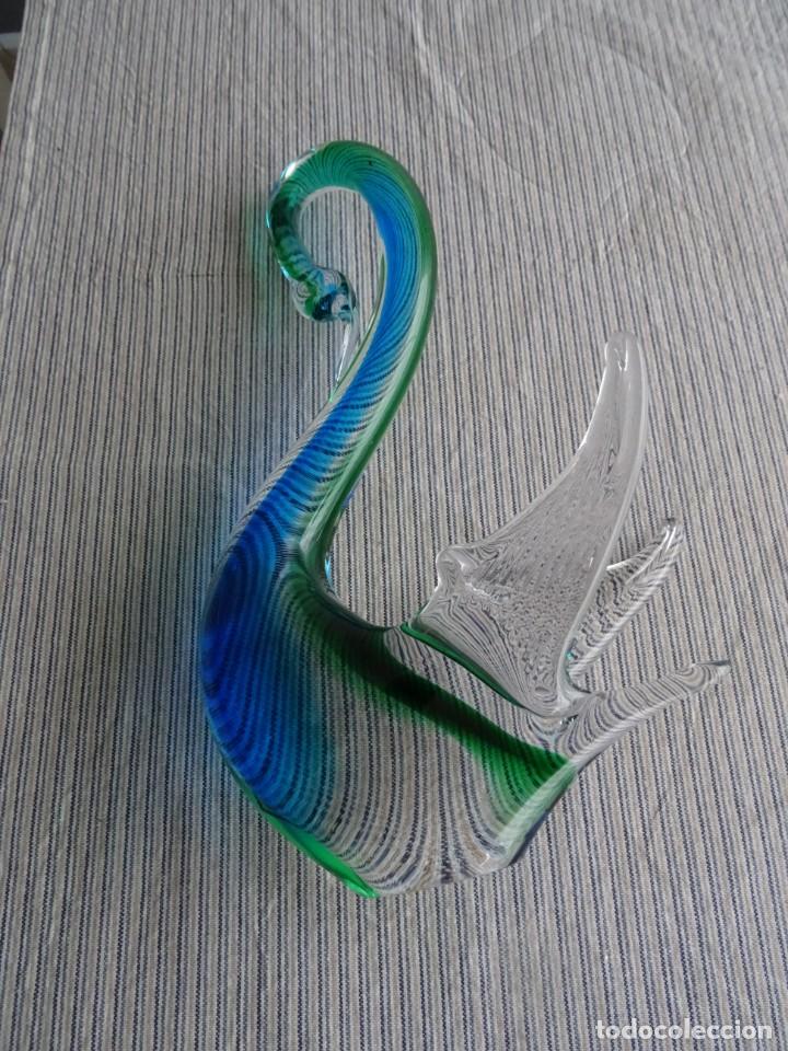 Antig&uuml;edades: Cisne de cristal de murano - Foto 11