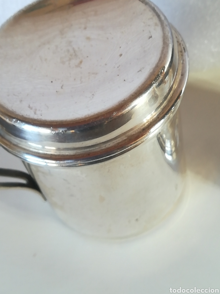Antig&uuml;edades: Juego de t&eacute; plateado con punzon - Foto 8
